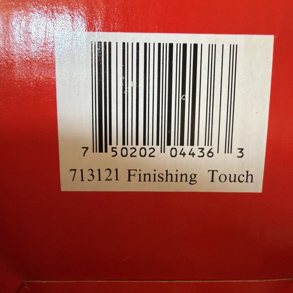 Vintage Possible Dreams Clothtique Santa Claus Figurine "Finishing Touch" 713121 - Picture 10 of 10
